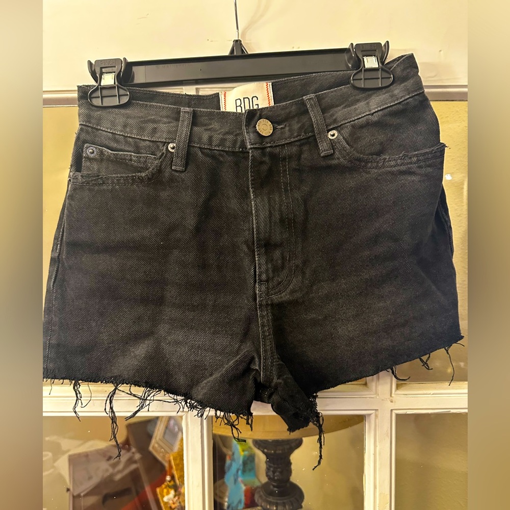 BDG Women’s Size 26 Black Jean Shorts